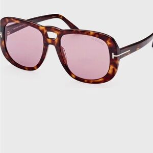 Dark Havana Violet Aviator Tom Ford